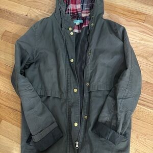 Women’s Khaki Hooded Jacket